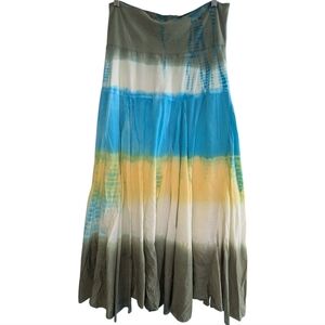 Romeo & Juliet Couture Tie Dye Double Lined Skirt - Size L